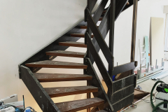 Lackierarbeit-Treppe vorher